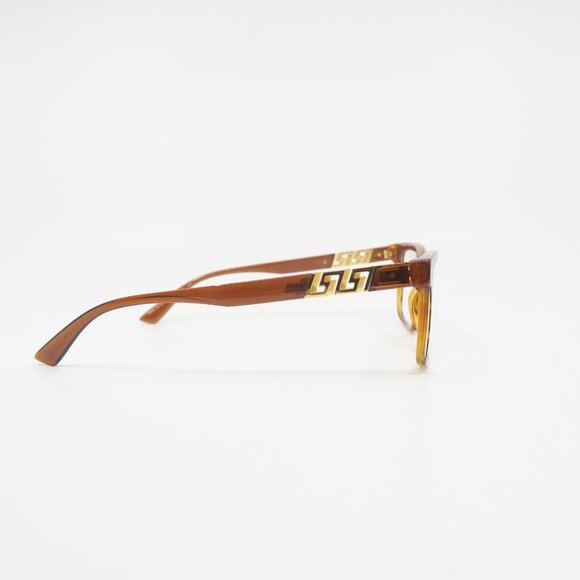 Versace VE 3319 5354 53mm Brown Monogram Logo New Women's Eyeglasses. - Picture 7 of 9